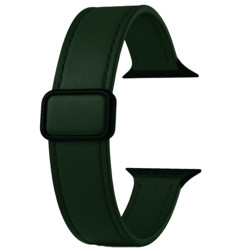 Leather Magnetic Buckle Strap