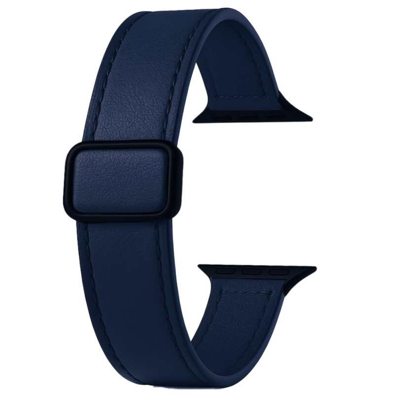Leather Magnetic Buckle Strap