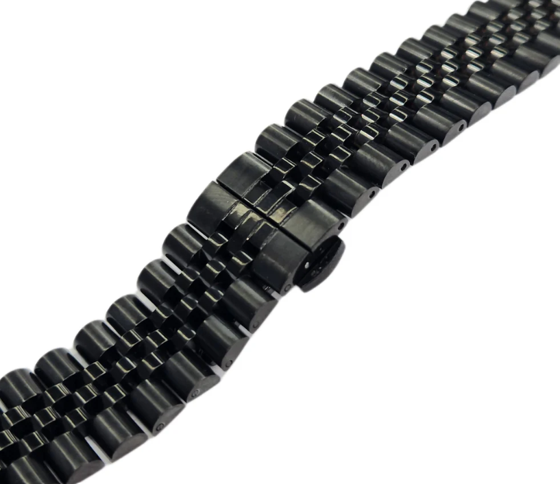 Two Tone ROLX Stainless Steel Straps for 42/44/45/49mm Smart Watch